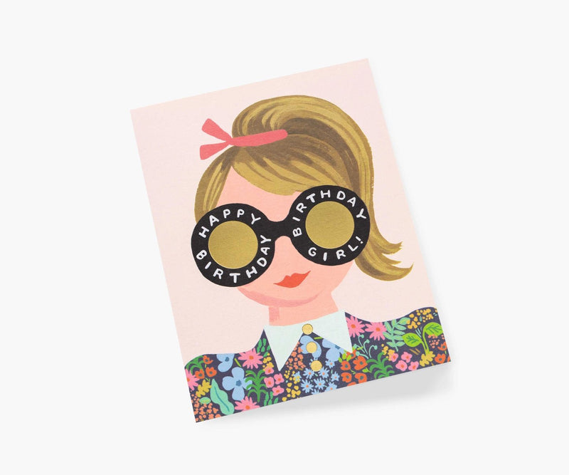 Meadow Birthday Girl Card - Lemon And Lavender Toronto