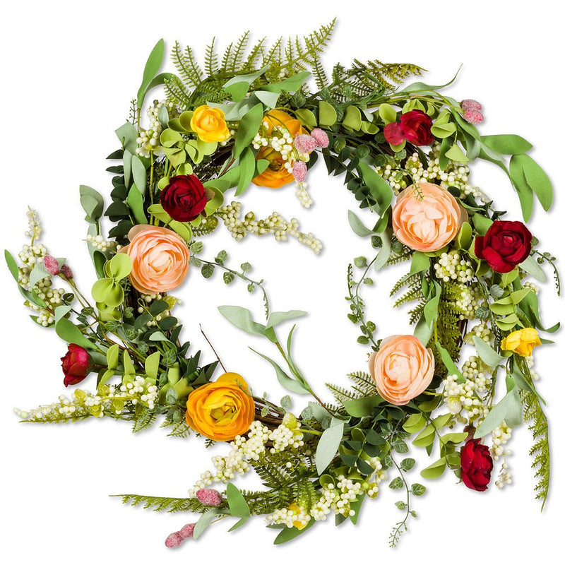 Meadow Flower Wreath - Lemon And Lavender Toronto