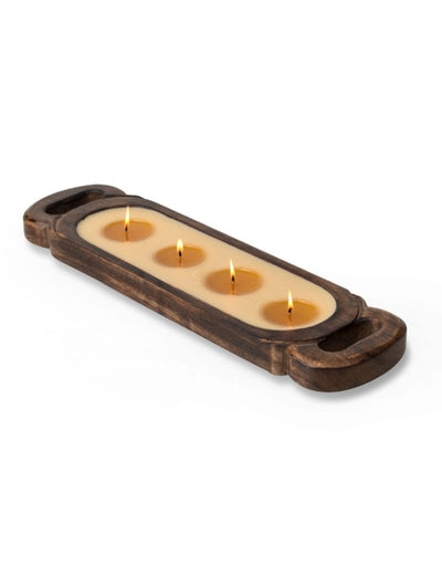 MEDIUM WOODEN CANDLE TRAY RED CURRANT - Lemon And Lavender Toronto