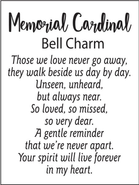 Memorial Cardinal Bell Charm - Lemon And Lavender Toronto