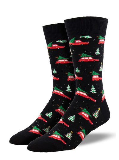 Mens Cars Christmas Socks - Lemon And Lavender Toronto