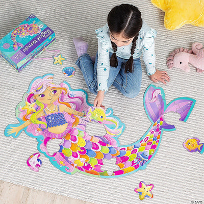 Mermaid Floor Puzzle - Lemon And Lavender Toronto