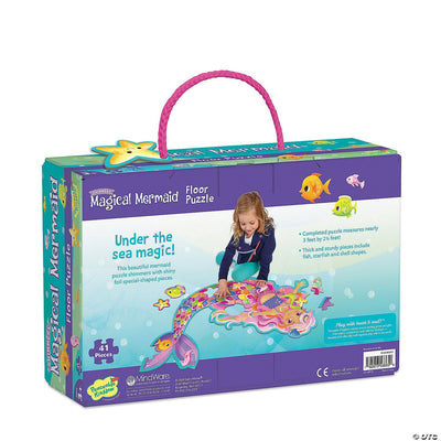 Mermaid Floor Puzzle - Lemon And Lavender Toronto