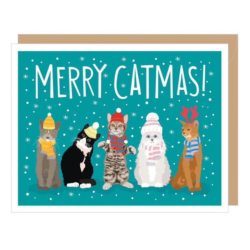 Merry Catmas! Card - Lemon And Lavender Toronto