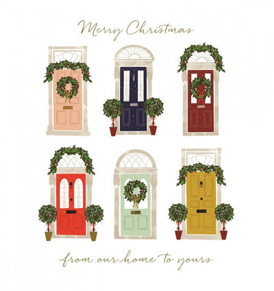 Merry Christmas from Our Home To Yours Christmas Card - Lemon And Lavender Toronto
