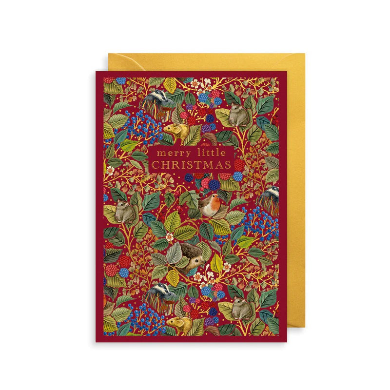 Merry Little Christmas Card - Lemon And Lavender Toronto