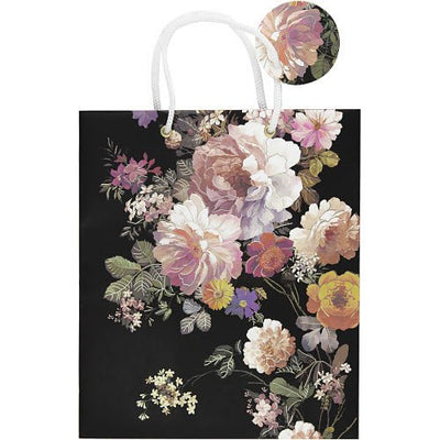 Midnight Floral Gift Bag - Lemon And Lavender Toronto