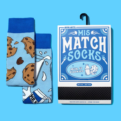 Milk & Cookies Matchbox Socks - Lemon And Lavender Toronto