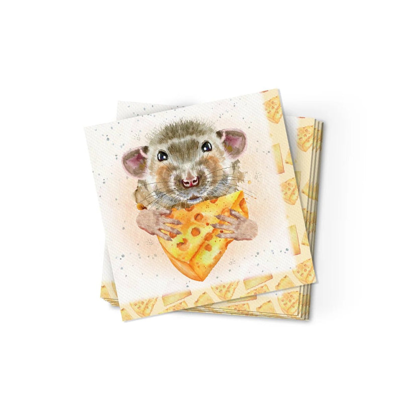 Millie the Mouse paper napkins - Lemon And Lavender Toronto