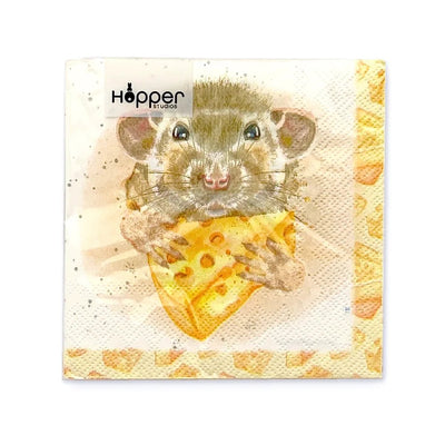 Millie the Mouse paper napkins - Lemon And Lavender Toronto