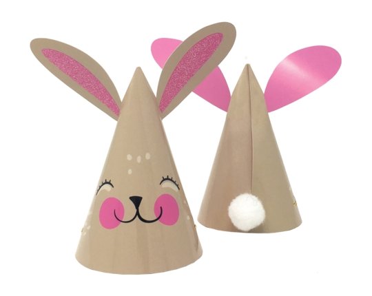 Mini Bunny Party Hats 6 per pkg - Lemon And Lavender Toronto