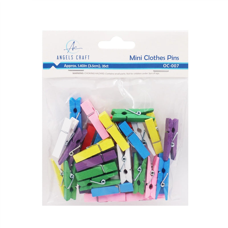 Mini Clothespin, 35-ct - Lemon And Lavender Toronto