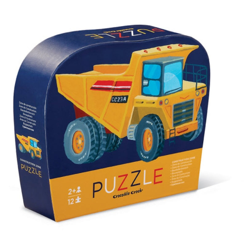 Mini Construction -12 pc Puzzle - Lemon And Lavender Toronto