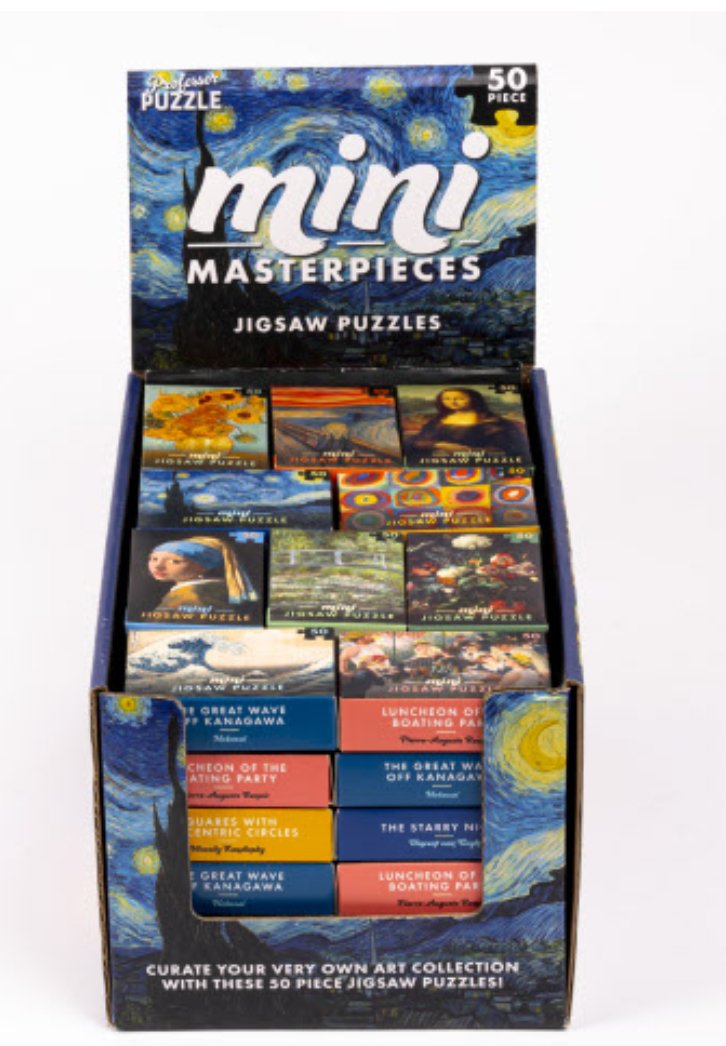 Mini Masterpieces 50pc Mixed Jigsaw-SOLD INDIVUALLY - Lemon And Lavender Toronto