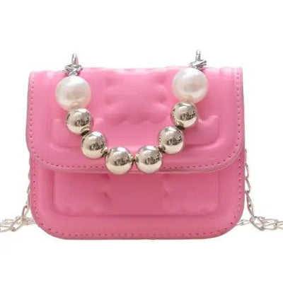 Mini Pearl Crossbody Purse - Lemon And Lavender Toronto