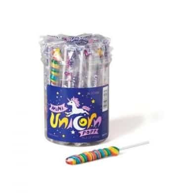 Mini Unicorn Pops Twisty Rainbow Lollipops - Lemon And Lavender Toronto