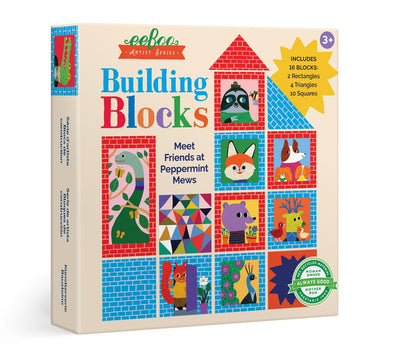Monika Building Blocks for Toddlers - Eeboo - Lemon And Lavender Toronto