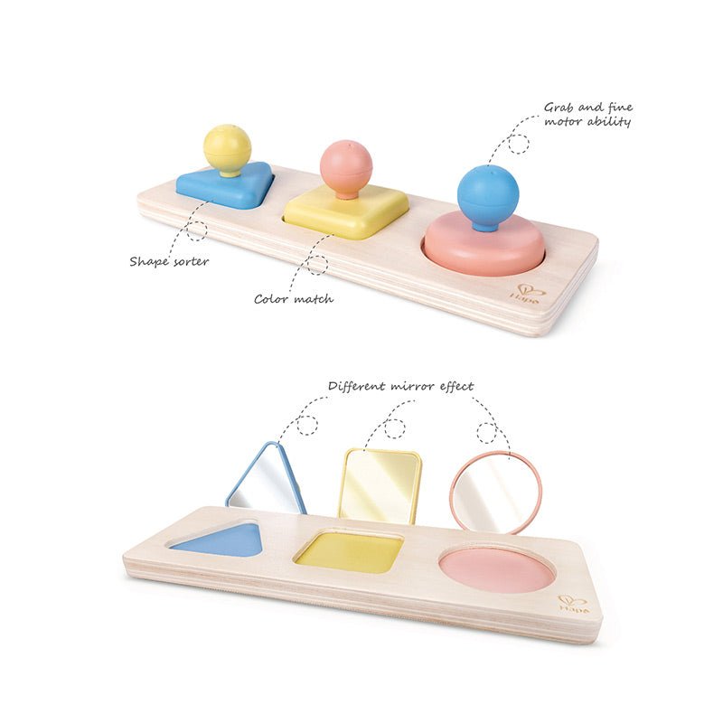 Montessori Multiple Shape Puzzle – HAPE - Lemon And Lavender Toronto