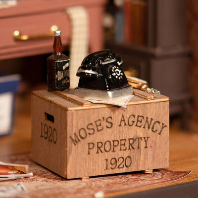 Mose's Detective Agency - Diy Miniature House - Lemon And Lavender Toronto