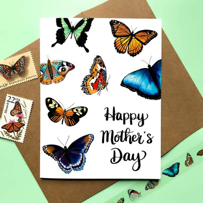 Mother's Day Butterfly Card - Lemon And Lavender Toronto