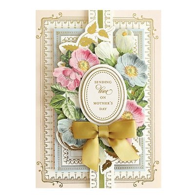 Mother's Day Pink Floral Greeting Card - Anna Griffin - Lemon And Lavender Toronto