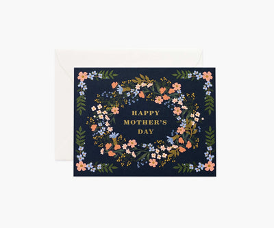 Mother's Day Wreath Greeting Card - Lemon And Lavender Toronto