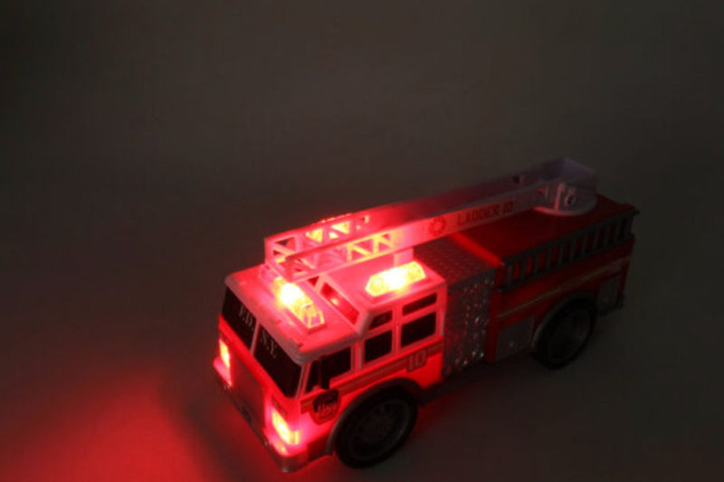 Motorized ladder truck w/lights & sound - Lemon And Lavender Toronto