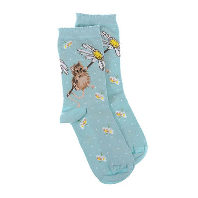 Mouse Socks - Wrendale - Lemon And Lavender Toronto