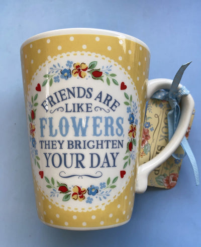 Mug - Friends are like flowers - Lemon And Lavender Toronto