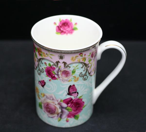 Mug in a Box - Pink Ornate - Lemon And Lavender Toronto