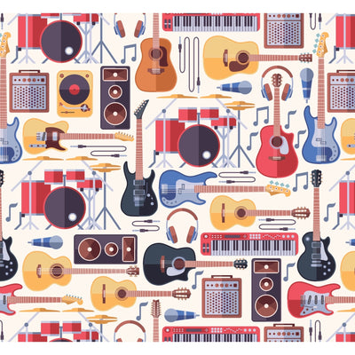 Music Gift Wrapping Paper - Lemon And Lavender Toronto