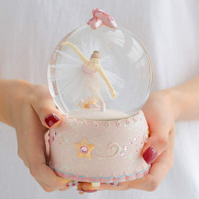 Musical Ballerina Water Globe - Lemon And Lavender Toronto