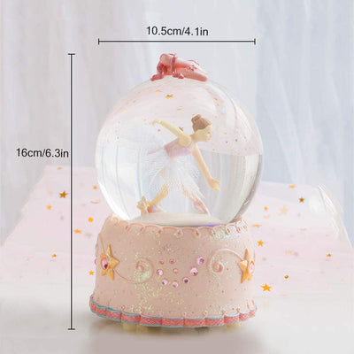 Musical Ballerina Water Globe - Lemon And Lavender Toronto