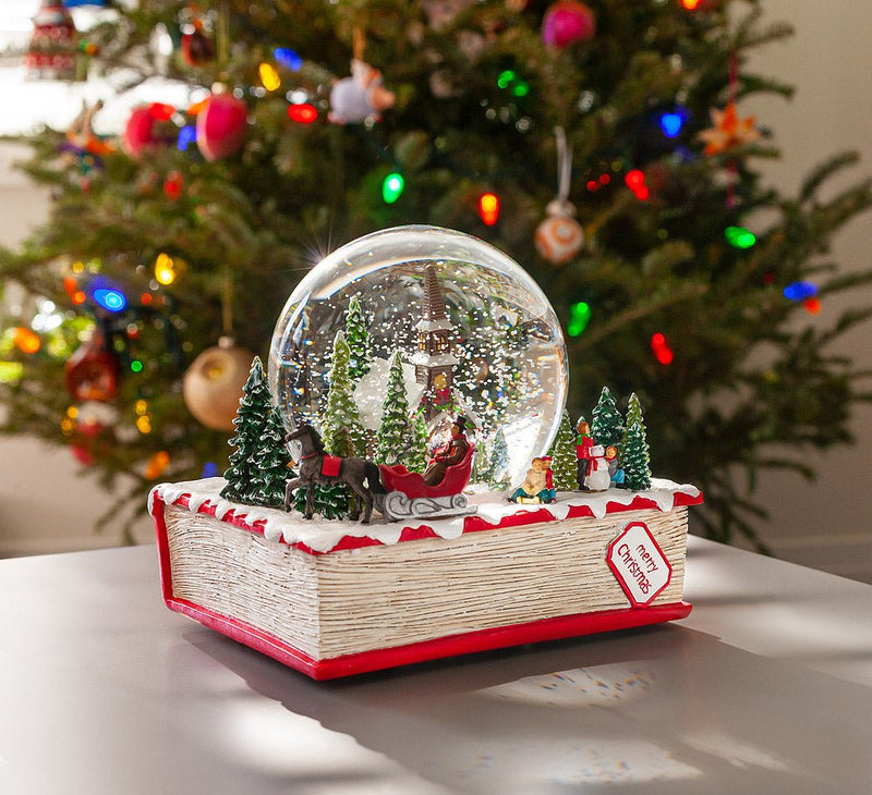 Musical Large Storybook Snow Globe - Lemon And Lavender Toronto