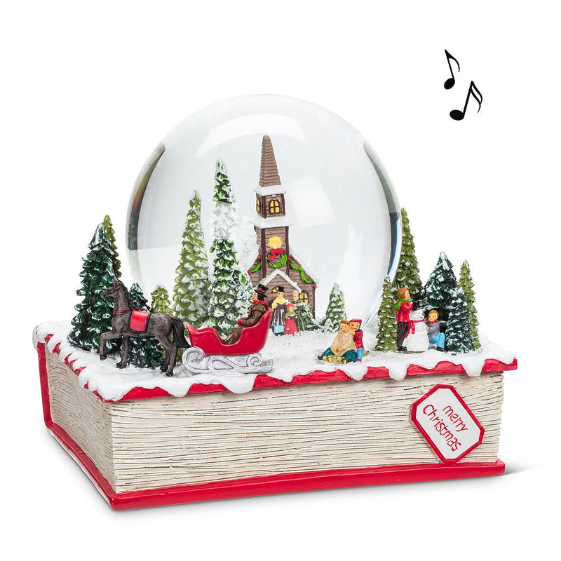 Musical Large Storybook Snow Globe - Lemon And Lavender Toronto