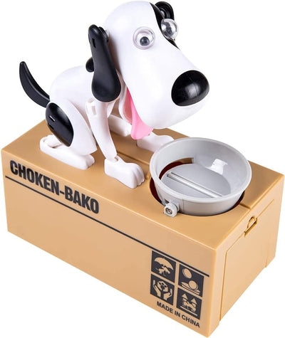 My Dog Piggy Bank, Robotic Coin Munching Toy Money Box - Lemon And Lavender Toronto