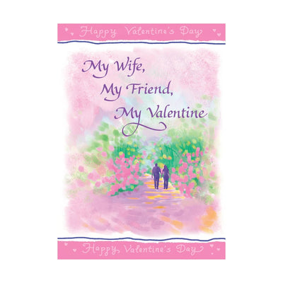 My Wife, My Friend Valentine Card - Lemon And Lavender Toronto