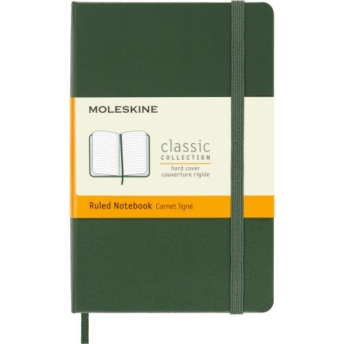 Myrtle Green Ruled Notebook - Lemon And Lavender Toronto