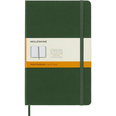 Myrtle Green Ruled Notebook Hard Cover - Lemon And Lavender Toronto