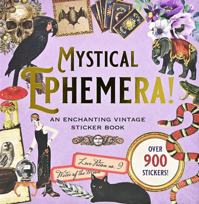 Mystical Ephemera! An Enchanting Vintage Sticker Book - Lemon And Lavender Toronto