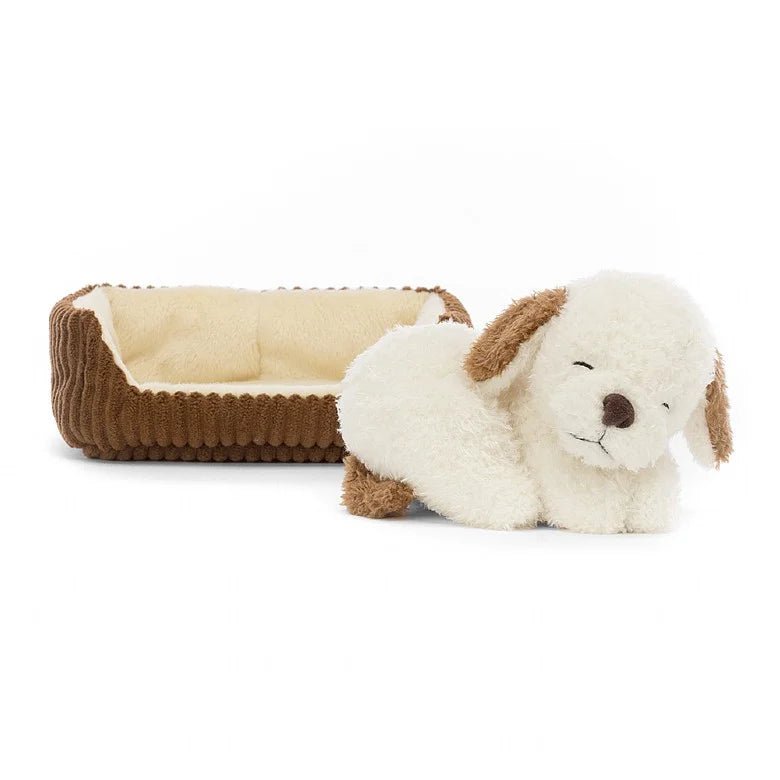 Napping Nipper Dog - Jellycat - Lemon And Lavender Toronto