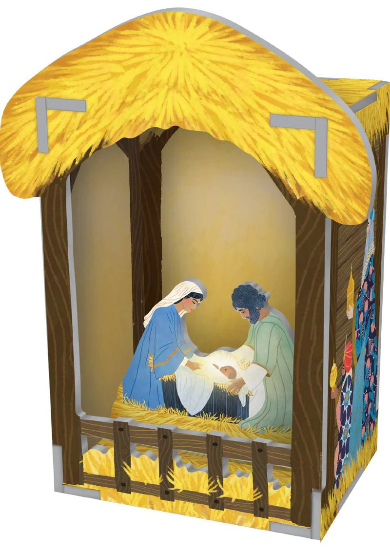 Nativity Pop & Slot Diorama 3D - Lemon And Lavender Toronto