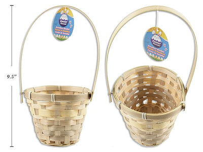 Natural Bamboo Basket - Lemon And Lavender Toronto