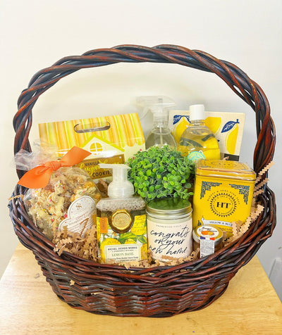 New Home Housewarming Gift Basket - Lemon And Lavender Toronto