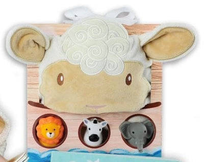 Noah's Ark Baby Gift Set w/ Book, Towel and Squirt Toys - Lemon And Lavender Toronto