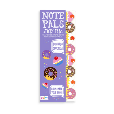 Note Pals Sticky Note Tabs - Donuts & Cupcakes OOLY - Lemon And Lavender Toronto