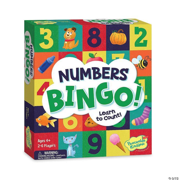 Numbers Bingo - Lemon And Lavender Toronto