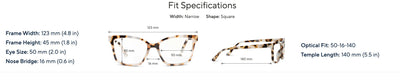 Octavia Chai Tortoise - Peepers Reading Glasses - Lemon And Lavender Toronto