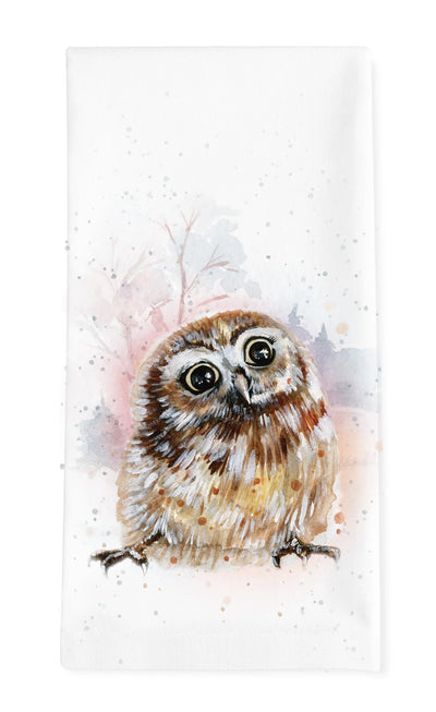 Olivia the Owl Towel - Lemon And Lavender Toronto