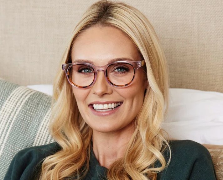 Peepers Tortoise 1.50  Readers with Lavender Fade brand new Peepers by Peeperspecs Clark Reading Glasses - Tortoise  main image 2